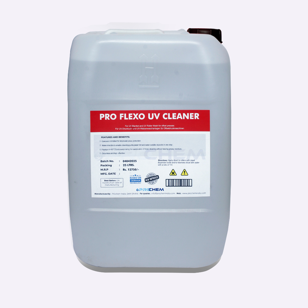 Pro flexo UV cleaner Pro flexo UV cleaner